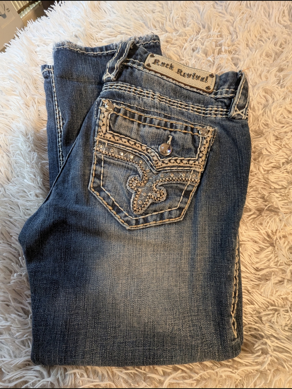 Rock Revival Cropped Easy Capris